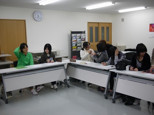 水無月祭の話し合い中