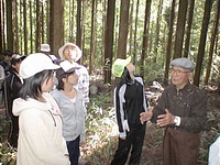  菊人さんの語る森への思い