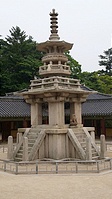  慶州、仏国寺にある多宝塔