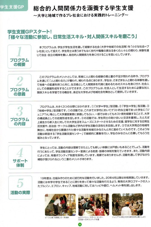 学生支援ＧＰ　ページ１