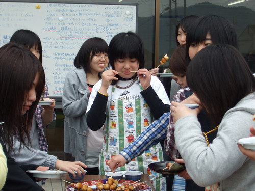 お団子もおいしいね