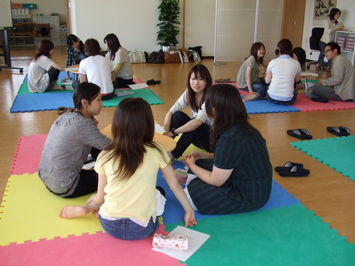 学生同士の話し合い