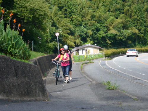 坂道は押そうかね