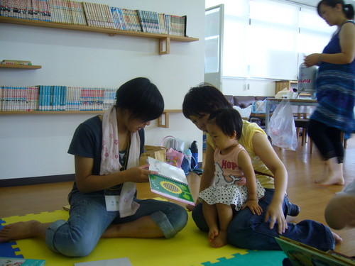 絵本のよみきかせ