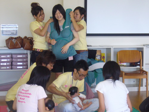 妊婦さんになってみる体験