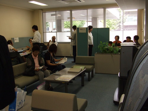 裁判員の打ち合わせ室