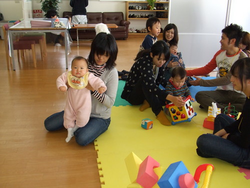 タッチはまだね