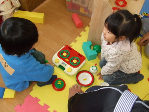 子ども同志も仲良しに