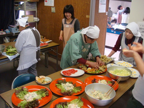 郷土料理作り