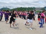 リレーは盛り上がりました