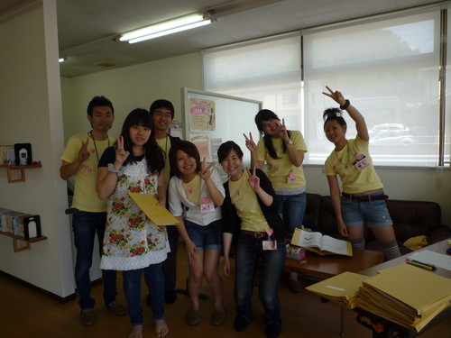 先輩も駆けつけてくれました