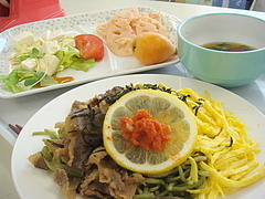 火曜日：山口ぶちうま瓦そばランチ