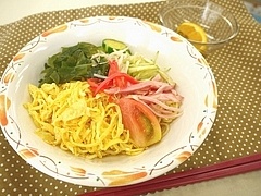 7月13日(月)さっぱり冷やし中華～フルーツ付き～