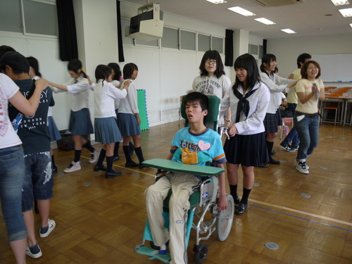 じゃんけん列車での様子