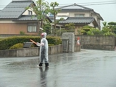 再び雨が。。。