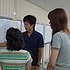 新規登録者へ説明中