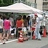 長い列が出来ていました。