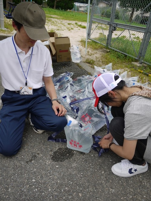 市役所職員さんの指導