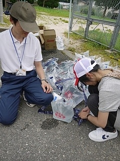 市役所職員さんの指導