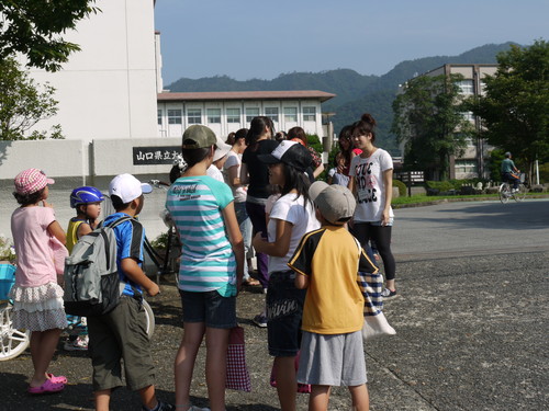 １日目、緊張のご対面