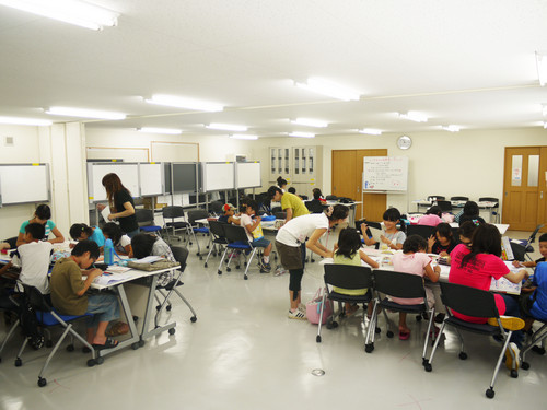 「なつやすみの宿題楽しく学ぼう会」