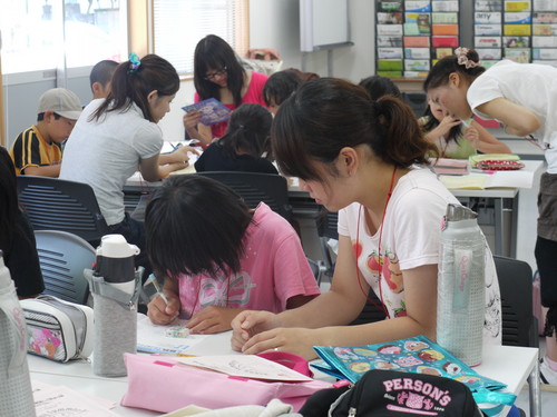 ドリルを勉強中