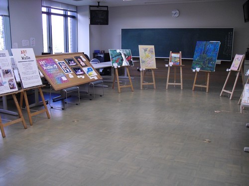 華月祭グループ展、展示の様子