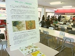 いたるところに「はなっこりー」情報が掲示されています