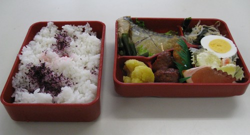 おいしいお弁当とお茶付きです♪