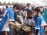 せっせと焼きそば作り★