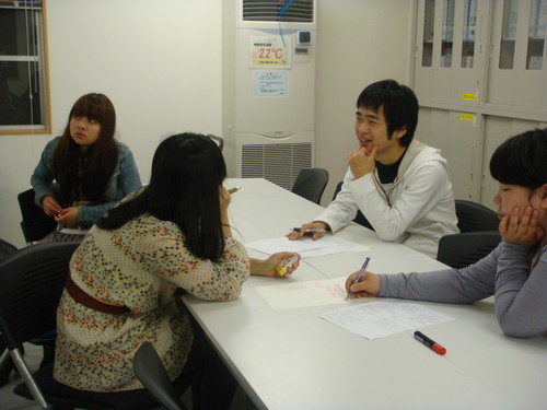 学生総会の反省会