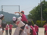 注目の騎馬戦女子