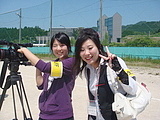 学生スタッフ<大学広報>活動中
