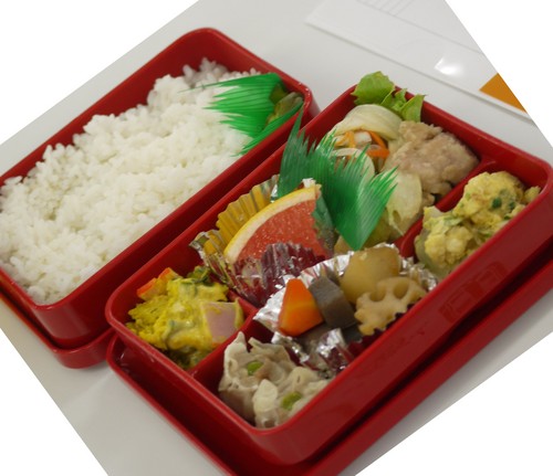 おいしいお弁当とお茶付きです♪
