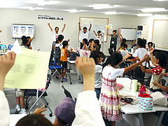 宿題がんばるぞ～！エイエイオー！！