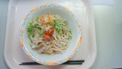 豚しゃぶ冷製パスタ