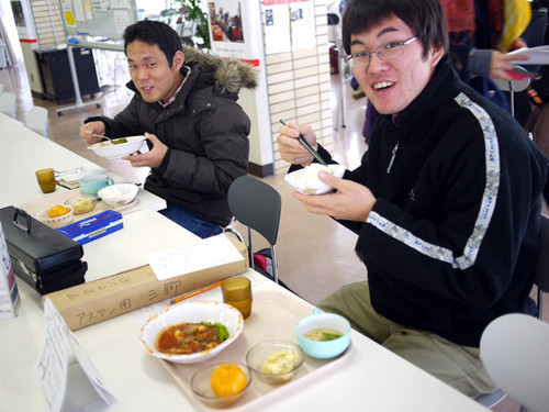 男子学生も利用しています！