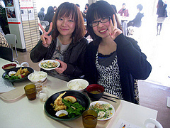仲良く限定ランチ♪
