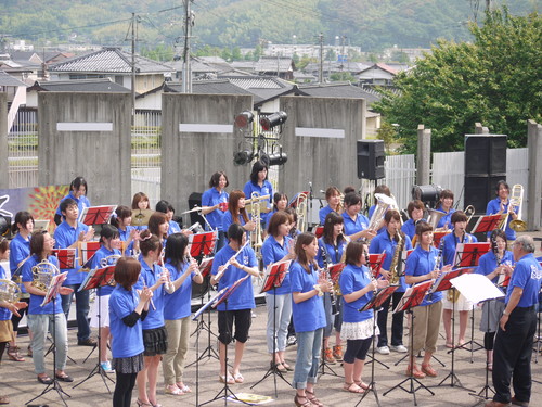 吹奏楽団BLAZEの演奏