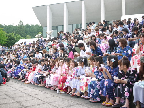 ステージ大盛況！