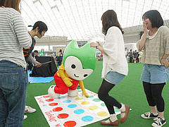 ちょるるもツイスターに挑戦！