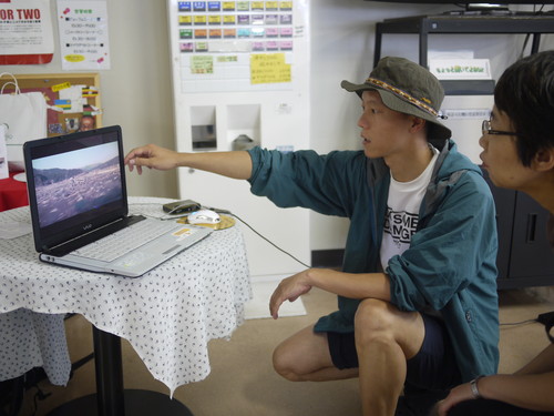 OBによる現地の解説