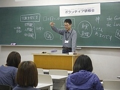 黒板消しを落としてみる