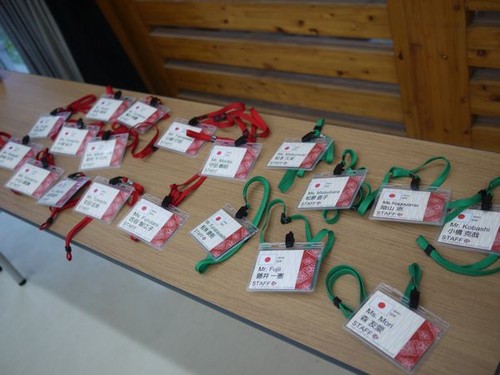 日本人スタッフ用 名札