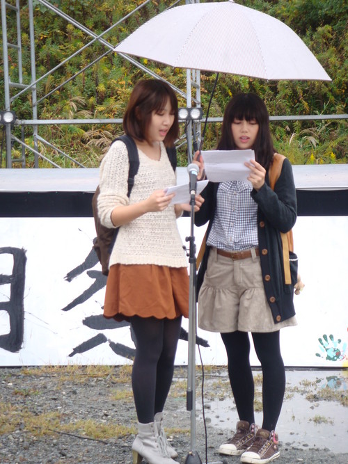 ESSサークル　歌の披露