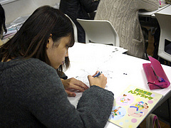 ワークに取り組む