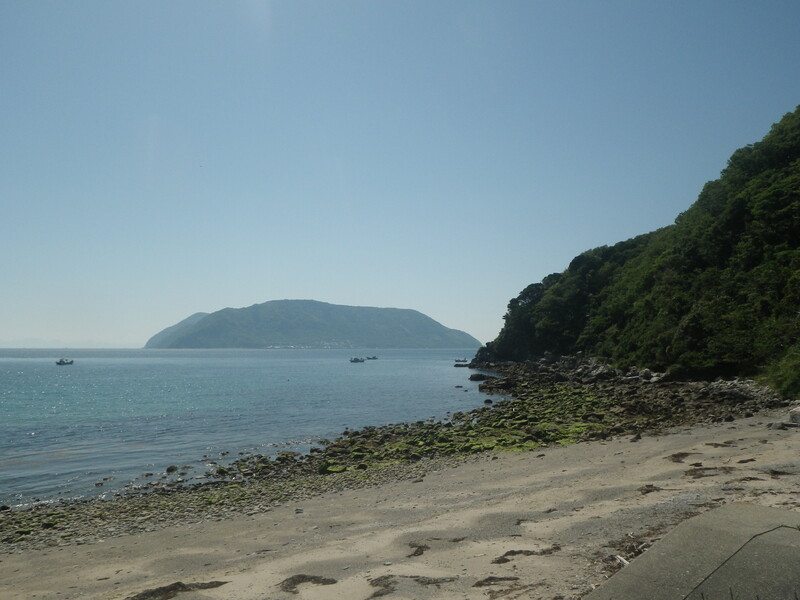 田ノ浦からみた祝島230509