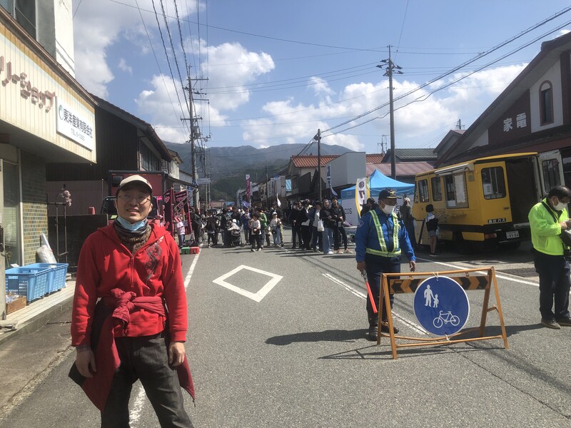 ここから歩行者天国