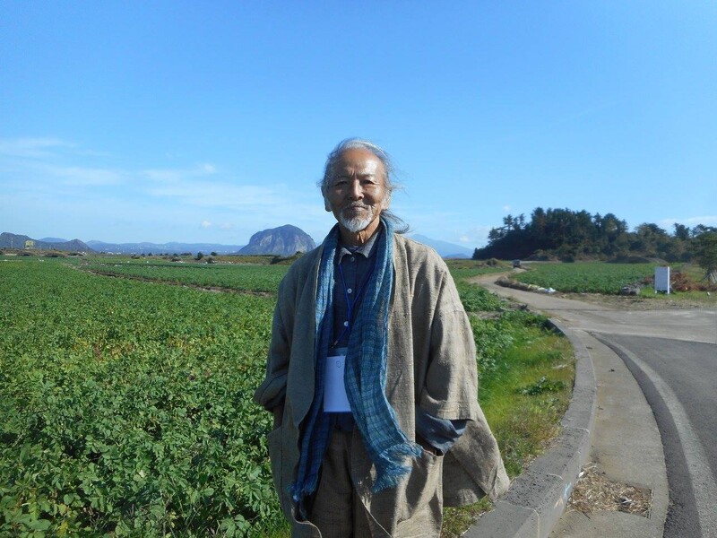 西表島から済州島を訪れた石垣金星さん