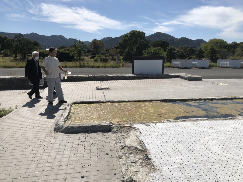 ボーリング深井戸(C地点)を探し求める